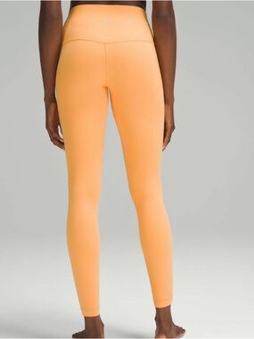 Lululemon Align High-Rise leggings in the Mango Dream color